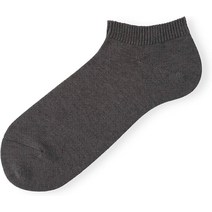 [타비오 양말 일본 직배송] 남성 코튼 울 스니커즈 양말 25.0~27.0cm 일제 스니커즈 양말, 杢 차콜