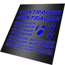 캐스퍼꾸미기 BONTRAGER 스티커 엠블렘 세트 자전거 프레임, 07 파란