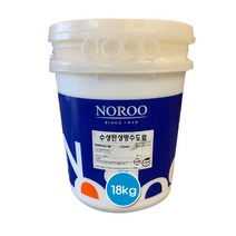 노루페인트 옥상방수용 수성탄성 방수도료 18kg, 밝은녹색, 1개