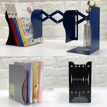 다드림 자바라 슬라이드 철제 길이조절 책꽂이(대) 내가 원하는 길이대로., 그레이