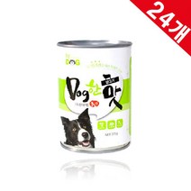 오션 독한맛 강아지캔 375g 양고기 24입, 1