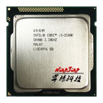 CPU 인텔 코어 i52500K i5 2500 K 3.3 GHz 쿼드 CPU 프로세서 6M 95W LG 호환 호환A 1155, 한개옵션0