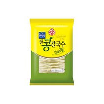 오뚜기 생콩칼국수 600g 간편식 밀키트 간편요리 면요리 1세트, 9세트