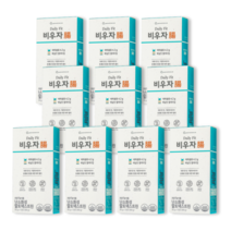 [세트] 유산균 젤리 비우자 10BOX (식이섬유 GOS) 100일 분 30g*100포