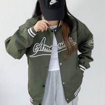 [루즈핏/캐주얼템] 어먼스 바시티 항공 점퍼