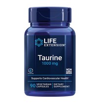 Life Extension 타우린 1000mg 90캡슐, 90개입, 1개