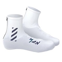 [엠씨엔스포츠] 클릿슈즈 화이트 방풍/발수 커버-자전거 슈커버, size:S