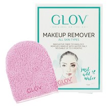 GLOV ON THE GO ROSIE 글로브 온더고 로즈 하이드로데마끼아쥬 물로만 세안 클렌징 메이크업 리무버, 1개