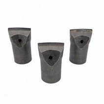 착암기 1pc 하드 록 드릴링 비트스톤 치즐 d20mm-d60mm 견고하고 내구성이 강한 록 치즐 드릴 비트 총 드릴링 비트, 42mm