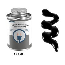 uv접착제 uv 본드 UV 접착제 uv접착제 uv 본드 UV 접착제 방수 보호 액체 절연 전기 테이프 튜브 페이스트 빠른 고무 고정 건조 절연 씰링2cc 소량 3300, 블랙 125ml