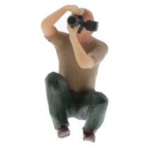 모형 제작 재료 호스케일 디오라마 사진 작가 피규어 사람 모델 인형 거리 건물 철도 레이아웃 시나리오 화, 01 Type1 A