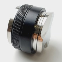 레벨링툴 커피 템퍼 탬퍼 디스트리뷰터 51mm 핸들리스 듀얼 템퍼 도징툴 마카롱, 1. 더블 51mm(51mm 포터필터용), 1개