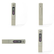 마트498 간편 TDS 수질측정기 그레이 먹는물수질검사 수돗물 수질테스트 정수기물맛 수질검사키트 생수