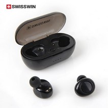 브랜드없음 스위스윈 코드프리 완전무선 스테레오 블루투스 이어폰 TWS SLZ-007, 선택완료, 화이트