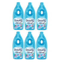 2020 다우니 초고농축 섬유유연제 레몬그라스와 라일락 본품, 6개, 1.05L
