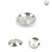 키밍 / 업소용 스텐 원형 고기접시(엠보) 스텐접시 소, 본품