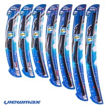 캐프 뷰맥스플러스 고무리필형 플랫 자동차와이퍼[+리필고무], 350mm