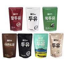 [총각네]국산 콩 서리태 콩물 약콩 전두유 다이어트 식사대용 맛있는 고칼슘 아몬드 단백질 무가당 무첨가 검은콩 팥 쑥두유190ml 20봉, 15팩, 190ml, 팥두유 1박스(15팩)