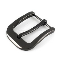 1pcs 금속 3cm 벨트 버클 캐주얼 건 블랙 엔드 바 힐 단일 핀 가죽 공예 웨빙 27-29mm 벨트에 적합