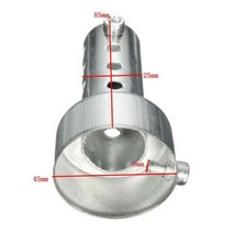 바이크 오토바이 배기 머플러 DB 킬러 소음기 철 제거기 BMW 호환 K1200S K1300 S/R/GT S1000RR 혼다 호환CBR125R CRF250R, 45mm, 45mm