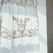 꼬떼따블 CU-02 오프화이트 린넨 커튼(21465)