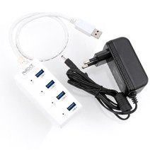 넥스트 NEXT-505UHP 4포트 USB 3.0 유전원 허브