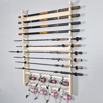벽걸이 전용 로드 거치대 낚시대 대거 진열장 용품 배스 루어 바다낚시 대보 관함, 스탠드 로드거치대 기본형