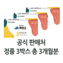 경성제약 쾌장군 알로에전잎 쾌변 배변, 150g, 3개