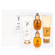 더 후 공진향 진해윤 프레쉬 선크림 기획세트 /SPF50+PA++++, 1세트, 1개