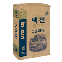 맥선 밀가루 고급제면용, 20kg, 3개