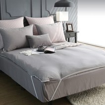 아망떼 고밀도 순면 40수 고정밴드형 토퍼커버 Q