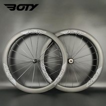 카본휠셋 BOTY 700C 도로 자전거 라이트 카본 휠 50mm 깊이 25mm 너비 클린처튜블러 자전거 카본 휠셋 3k 무광택 마감