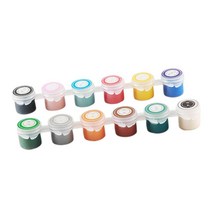 Royalways Underglaze 색 안료 세트 도자기 유약 세라믹 안료 모듬 된 색상 DIY 도자기 유약 어린이 성인을위한 공예, 2ml, 그림 물감, 스타일 B