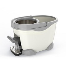 바닥 걸레 극세사걸레 발로 밟는 통돌이회전걸레 신형, 발로 밟는 회전걸레_민트