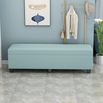 윈도우시트 벤치수납장 벤치 수납 의자 1.8m, B.라이트 블루_ 신소재
