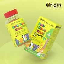 오리진 어린이멀티비타민 구미 90꾸미 어린이종합비타민 키즈멀티비타민 성장기어린이영양제 3개월분, 1개, 90구미