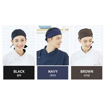 에어 메쉬 두건 3color 위생두건 식당 주방조리모자