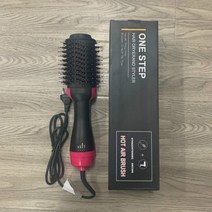 2in 1열풍으로 빗어 음이온 바람이 분다를 고데기 드라이기 스트레이트를 곱게 빗고 있다., 핑크 (플라스틱 헤드), 호주 규정