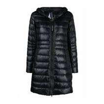 캐나다구스 22FW 여성 사이프레스 후드 롱 패딩 자켓 블랙 2235L 61 STK