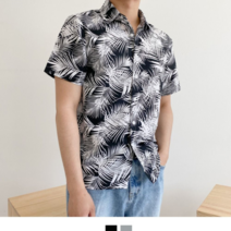 오너클랜 썸머 리프 남자 하와이안셔츠 빅사이즈