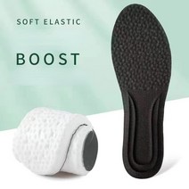 메모리폼깔창 Eva 3d 발 지압 깔창 남성 여성 부드러운 통기성 스포츠 쿠션 인서트 땀 흡수 데오도란트 깔창 신발 패드, 35-36, Black 03