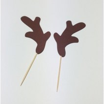 루돌프 사슴뿔 토퍼 종이뿔토퍼 2개입 한세트