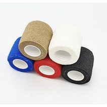 발목 무릎 테이핑방법 자가접착붕대 압박용밴드 관절 자가접착붕대 중, 단일