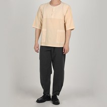 리예 30수 세로줄 여름티 바지 생활한복(개량한복)