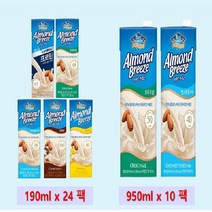 블루다이아몬드 아몬드브리즈 아몬드 두유 190ml 950ml 6가지맛 비건 다이어트 프로틴, 아몬드브리즈 프로틴 x 24팩