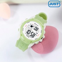 [저스트식스] 3기압 방수 어린이 초등학생 전자 손목시계 7색상 MR-8202