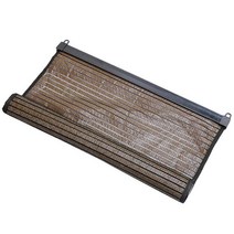 블라인드 우드 창문 스크린1pc 롤러 창 차양 홈 블라인드 펀치 무료 커튼 침실 거실 상점 (135x60cm)