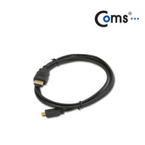마이KIDMALL_Coms HDMI Micro 케이블 (블랙) 1.8M V1.3 금도금 전기 액세서리 세사리 엑세 스테레오 기타 안테나연장 안테나선 TV_MMY키드MAl몰, 별도의_옵션-없음