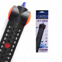 클리오네 커버형 방폭 히터 AT- 600 100w 어항 히터기 수조 온도 구피 베타 물고기, 단품