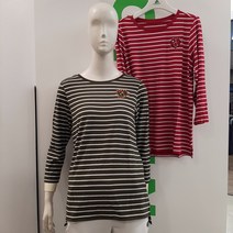 그린조이 동아수성점 편하게 입을수있는 7부 여성 티셔츠 GP19KR81W